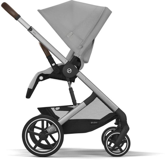Прогулянкова коляска спортивна Cybex Balios S Lux Stone Grey Gold 524001179 (4063846476152) - зображення 3