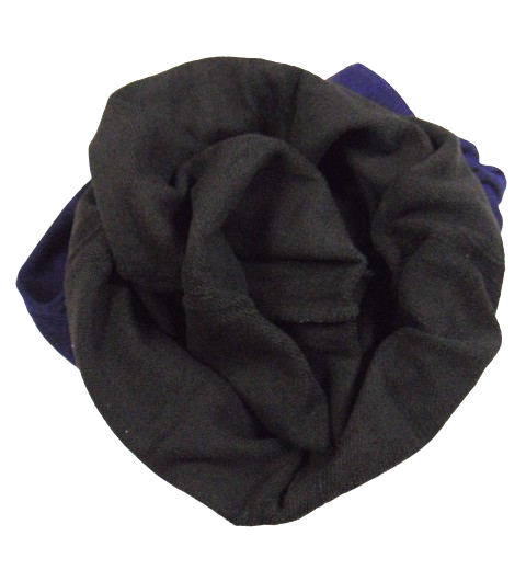 Лосины под джинс на махре Black Cyclone В174 44-52 синие - изображение 5