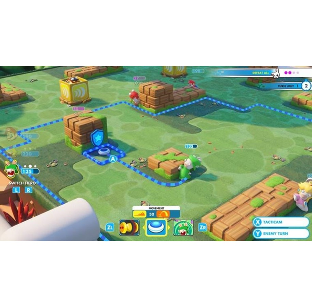 Gra Nintendo Switch Mario + Rabbids Kingdom Battle Gold Edition Code in Box (Klucz elektroniczny) (3307216221012) (955555909486381) - Outlet - obraz 2