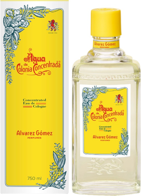 Woda kolonska unisex Alvarez Gomez Agua De Colonia Concentrada 750 ml (8422385194259/8422385999137/8422385999342) (955555910265733) - Outlet - obraz 1