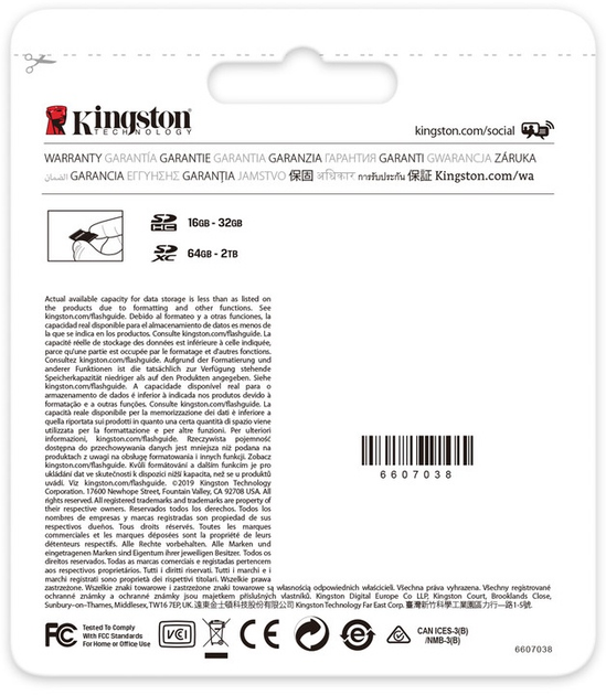 Kingston SDXC 512GB Canvas Go! Plus Class 10 UHS-I U3 V30 (SDG3/512GB) (955555906898802) - Уцінка - зображення 5