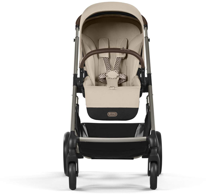 Прогулянкова коляска спортивна Cybex Balios S Lux Almond Beige Gold 524001211 (4063846476350) - зображення 2