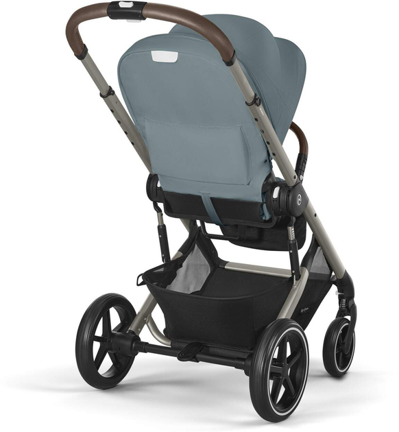 Прогулянкова коляска спортивна Cybex Balios S Lux Stormy Blue Gold 524001195 (4063846476251) - зображення 5