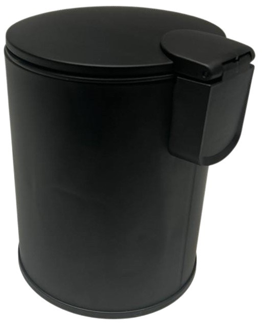 Kosz na smieci do lazienki 5five Simply Smart Modern 3 l Czarny (3560233830234) (955555912828488) - Outlet - obraz 4
