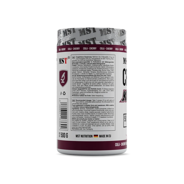 MST Nutrition, Creatine Kick, кола-вишня, 500 г (MST-16369) - изображение 3