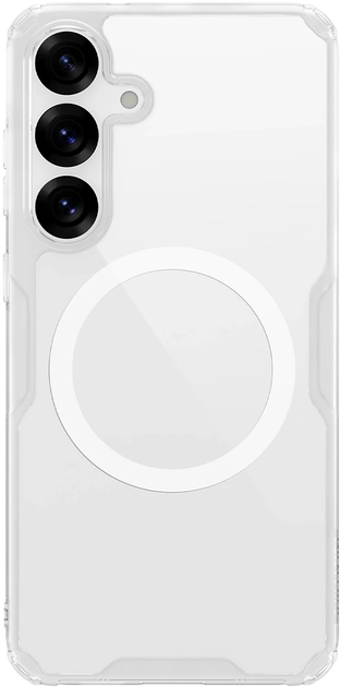 Etui Nillkin Nature TPU Pro Magnetic Case do Samsung Galaxy S25 Przezroczysty/Biały (6902048289826) - obraz 1
