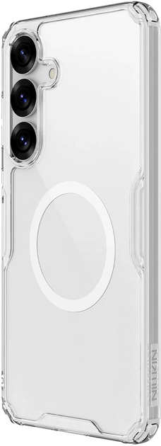 Etui Nillkin Nature TPU Pro Magnetic Case do Samsung Galaxy S25 Przezroczysty/Biały (6902048289826) - obraz 2