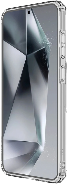 Etui Nillkin Nature TPU Pro Magnetic Case do Samsung Galaxy S25 Plus Przezroczysty/Biały (6902048289833) - obraz 4