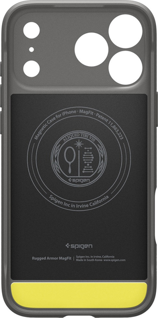 Панель Spigen Rugged Armor MagSafe для Apple iPhone 17 Pro Max Matte Black (8800283313963) - зображення 3