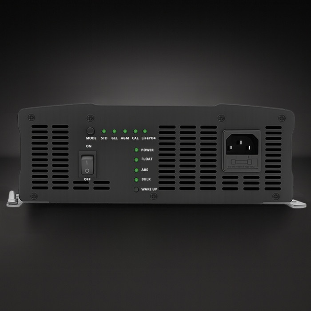 Зарядний пристрій Qoltec Monolith для акумуляторів LiFePO4 AGM GEL SLA 80 А 12 В (5901878519180) - зображення 7