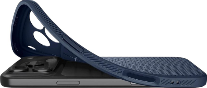 Etui Spigen Liquid Air na iPhone 17 Pro Max Deep Blue (8800283313987) - obraz 6