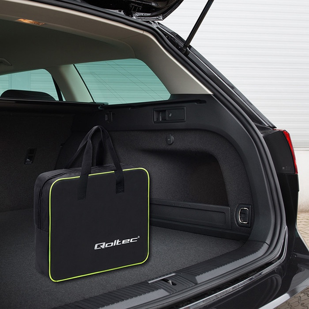 Мобільний зарядний пристрій для електромобілів Qoltec EV з регулюванням 2 в 1 Type 2 3.5 кВт 5 м (5901878524689) - зображення 11