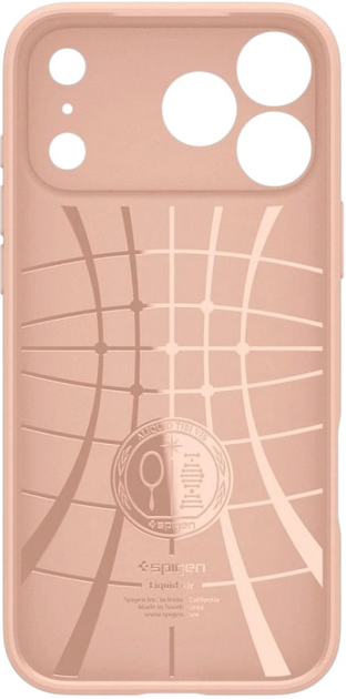 Etui Spigen Liquid Air na iPhone 17 Pro Max Pink  (8800283314014) - obraz 3