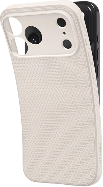 Etui Spigen Liquid Air na iPhone 17 Pro Max Titanium (8800283314007) - obraz 5