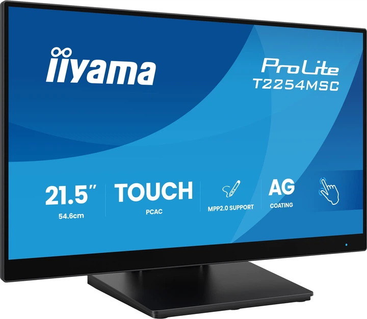 Монітор 21.5" iiyama ProLite T2254MSC-B2AG - зображення 3
