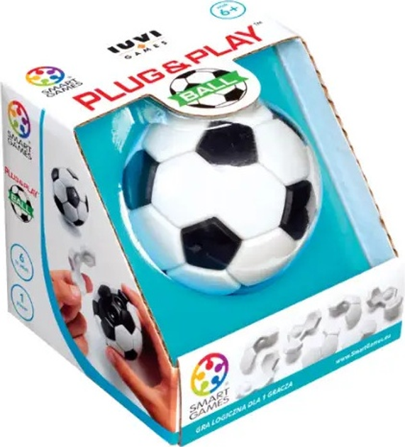Łamigłówka IUVI Games Smart Games Plug & Play Piłka (5904305462370) - obraz 1