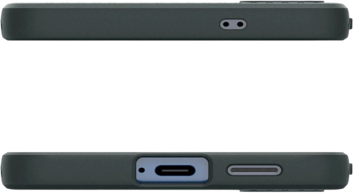 Etui Spigen Liquid Air na Samsung Galaxy S25 Dark Green (8809971238328) - obraz 7