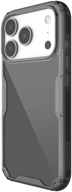 Etui Nillkin Nature TPU Pro do Apple iPhone 17 Pro Przezroczysty/Czarny (6902048304789) - obraz 2