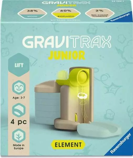 Zestaw do zabawy Ravensburger Gravitrax Junior Winda 24588 (4005556245888) - obraz 1
