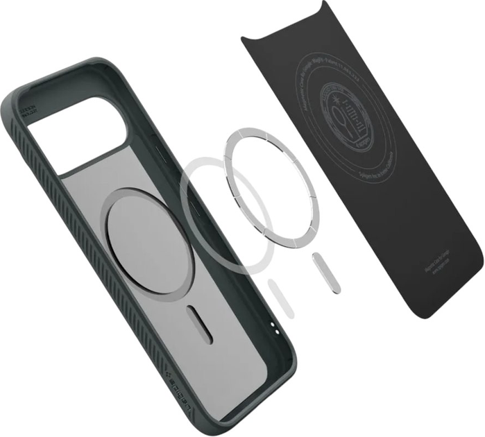 Панель Spigen Liquid Air MAG для Google Pixel 10 Pro XL Dark Green (8800283307801) - зображення 7