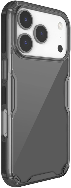 Etui Nillkin Nature TPU Pro do Apple iPhone 17 Pro Max Przezroczysty/Czarny (6902048304796) - obraz 3