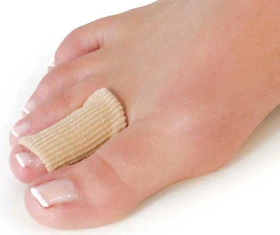 Ochraniacz na palce nóg Prim Comforgel Protective Tubes Canale Fabric z żelową powłoką wewnętrzną 12x2.5 cm (8431082002811) - obraz 3