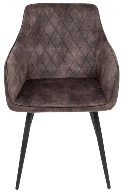 Krzesło do kuchni i salonu HOMLA 894485 SATORI 57 x 59 x 84 cm Brązowe (5904183894485) - obraz 2