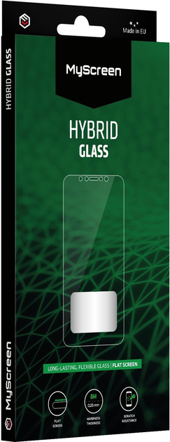 Szkło hybrydowe MyScreen HYBRID GLASS do Samsung Galaxy S24 Plus Transparent (M8073HG) - obraz 1