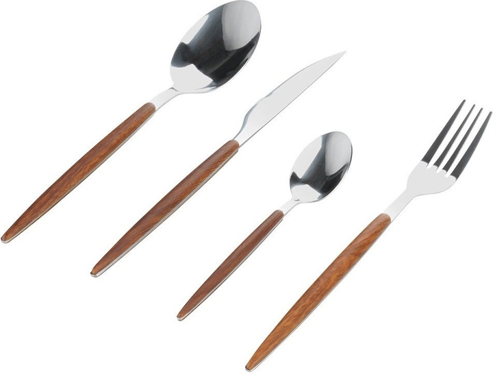 Набір столових приборів Excellent Houseware сталевий 16 шт (8721037111140) - зображення 2