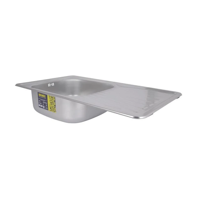 Кухонна мійка Brinex 7848 0,8 мм Micro Decor (BRIN7848MDEC08) - зображення 4