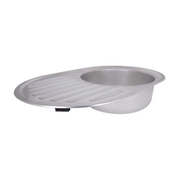 Кухонна мийка Brinex 7750 0,8 мм Satin (BRIN7750SAT08) - Фото 4 Кухонна мийка Brinex 7750 0,8 мм Satin (BRIN7750SAT08) - изображение 4