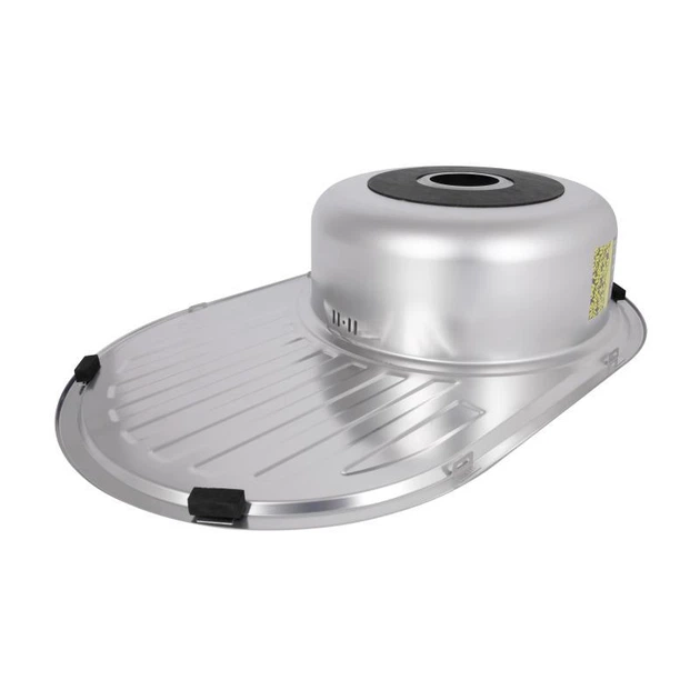 Кухонна мийка Brinex 7750 0,8 мм Satin (BRIN7750SAT08) - Фото 5 Кухонна мийка Brinex 7750 0,8 мм Satin (BRIN7750SAT08) - изображение 5
