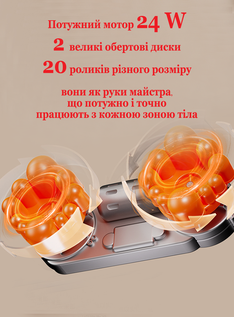 Универсальный массажер для шеи, спины и ног с прогреванием, вибрациями и двумя пультами Harmony InnoTech - Фото 10 Универсальный массажер для шеи, спины и ног с прогреванием, вибрациями и двумя пультами Harmony InnoTech - изображение 10