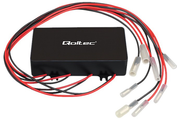 Balanser napięcia Qoltec 48 V do akumulatorów 4 x 12 V LiFePO4, AGM, GEL (5901878510989) - obraz 2
