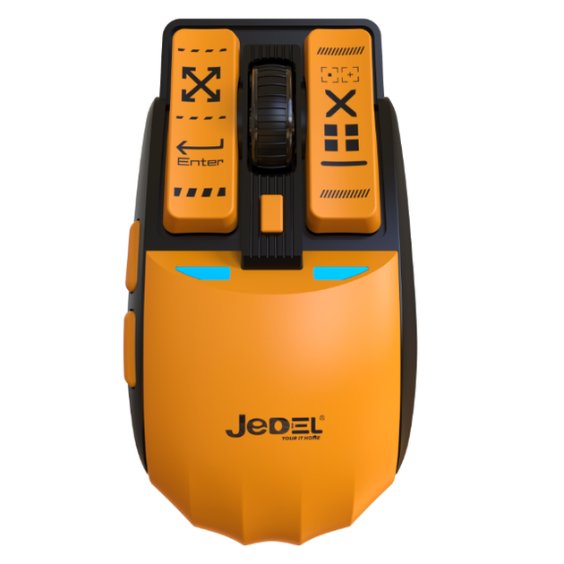 Беспроводная мышка JEDEL WD149 7D Bluetooth + 2.4G с RGB