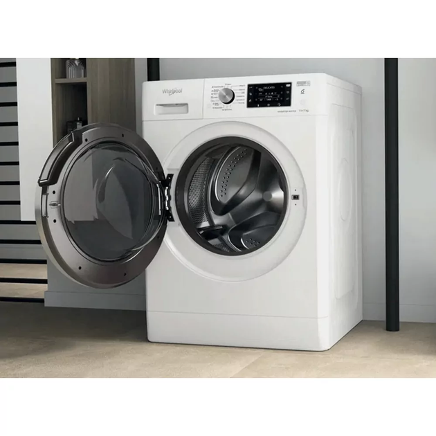 Whirlpool Прально-сушильна машина фронтальна, 11(7)кг, 1600, A, 60см, дисплей, пара, інвертор, білий - зображення 9