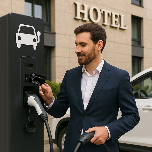 Готельна система Qoltec EV програматор карток EV + програмне забезпечення + 5 карток EV (5901878524283) - зображення 7