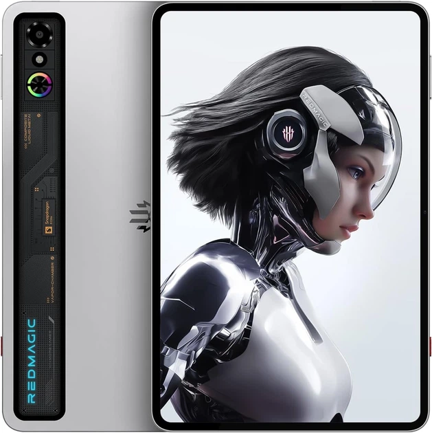Планшет ZTE RedMagic Astra Gaming Tablet Wi-Fi 16/512GB Silver