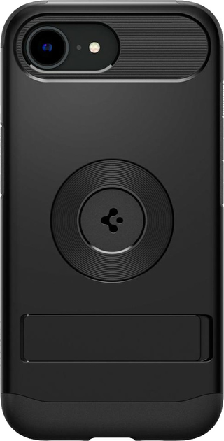 Etui plecki Spigen Slim Armor MagSafe do Apple iPhone 16e Black (8809971239592) - obraz 2