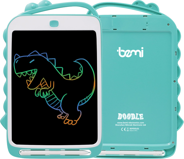 Tablet do rysowania BEMI Doodle LCD 10" Green (6972689172269) - obraz 3