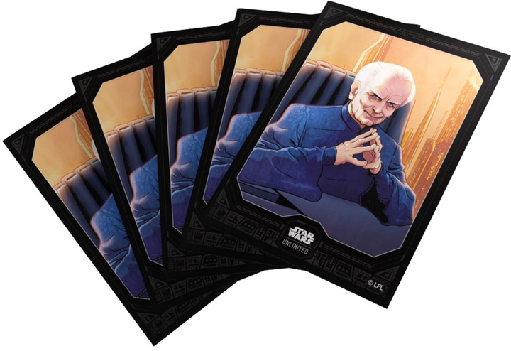 Koszulki na karty Gamegenic Star Wars Unlimited - Chancellor Palpatine (4251715419182) - obraz 2