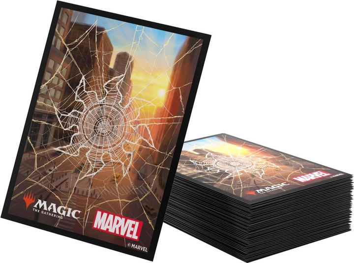 Протектори для карт Gamegenic Magic the Gathering - Marvel's Spider-Man - Plains (4251715421925) - зображення 1