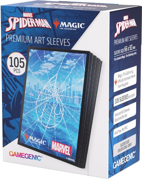 Протектори для карт Gamegenic Magic the Gathering - Marvel's Spider-Man - Island (4251715421932) - зображення 4