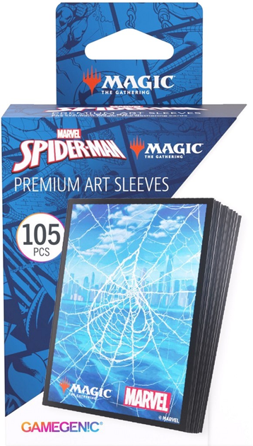 Протектори для карт Gamegenic Magic the Gathering - Marvel's Spider-Man - Island (4251715421932) - зображення 6