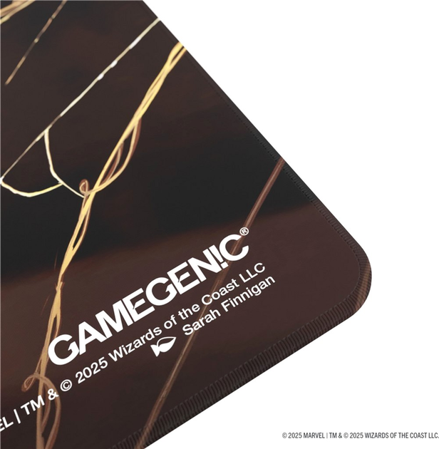 Ігровий килимок Gamegenic Magic the Gathering - Marvel's Spider-Man - Shiny Playmat - Plains (4251715422021) - зображення 4