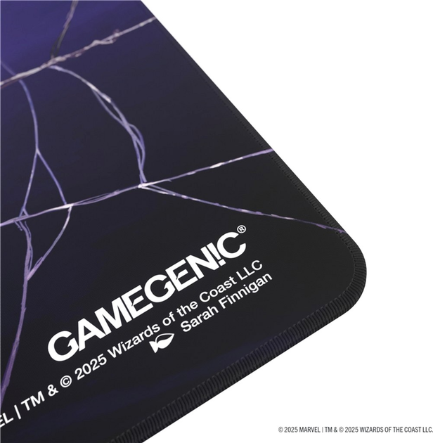 Mata do gry Gamegenic Magic the Gathering - Marvel's Spider-Man - Shiny Playmat - Swamp (4251715422052) - obraz 4