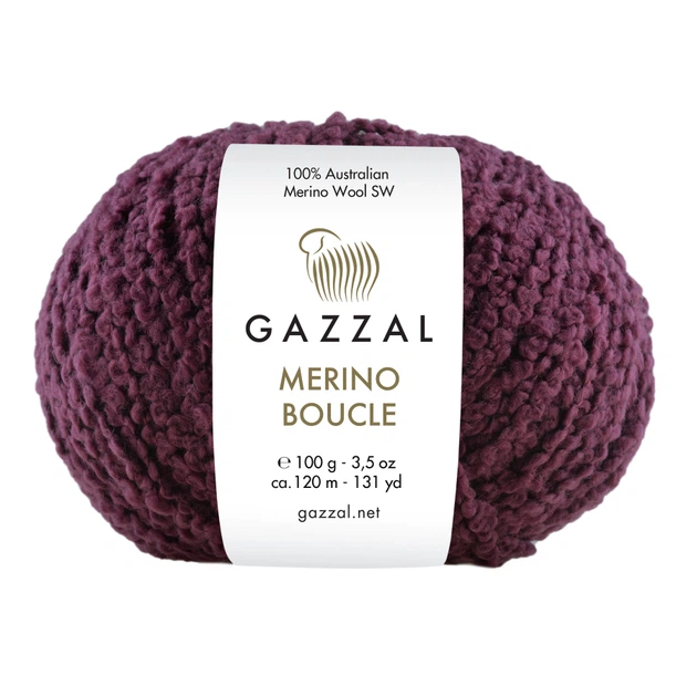 Пряжа Gazzal Merino Boucle 3767 - Фото 1 Пряжа Gazzal Merino Boucle 3767 - изображение 1
