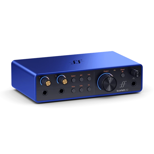 Аудіоінтерфейс Focusrite Scarlett 2i2 Anniversary Edition - Фото 4 Аудіоінтерфейс Focusrite Scarlett 2i2 Anniversary Edition - зображення 4
