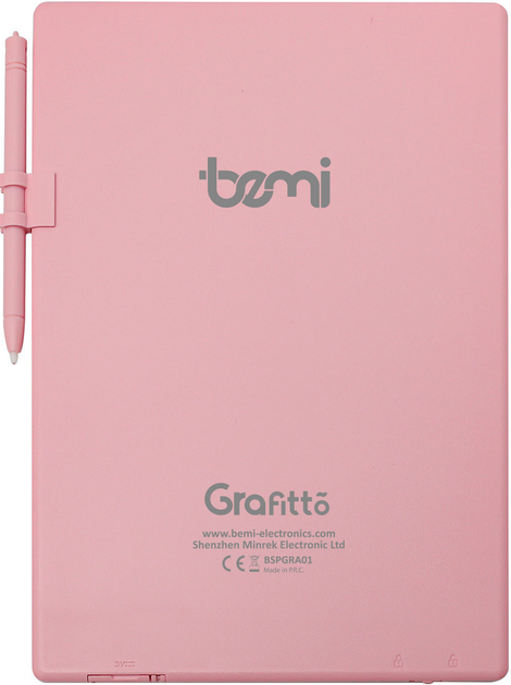 Tablet do rysowania BEMI Grafitto LCD 10.5'' Pink (6972689172184) - obraz 2