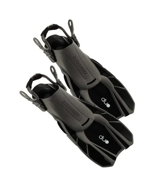 Ласти Ocean Reef OR020112 DUO FINS - L/XL, чорні - Фото 1 Ласти Ocean Reef OR020112 DUO FINS - L/XL, чорні - изображение 1